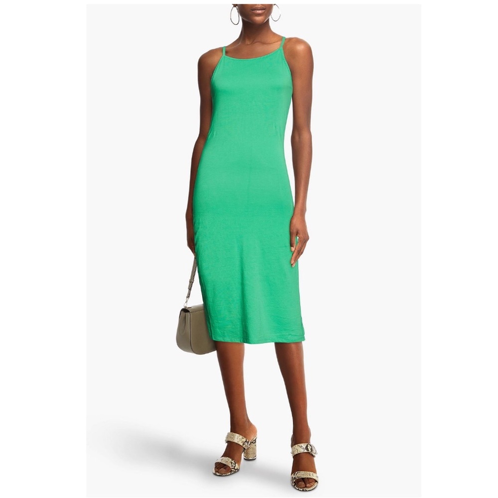 Frame Cami Tank Dress Ultra Soft Pima Cotton
Grass Green Size S